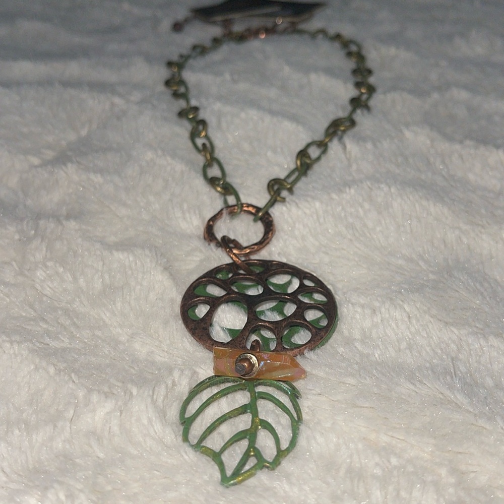 Treska Forest Collection Copper, Brass, & Patina Necklace